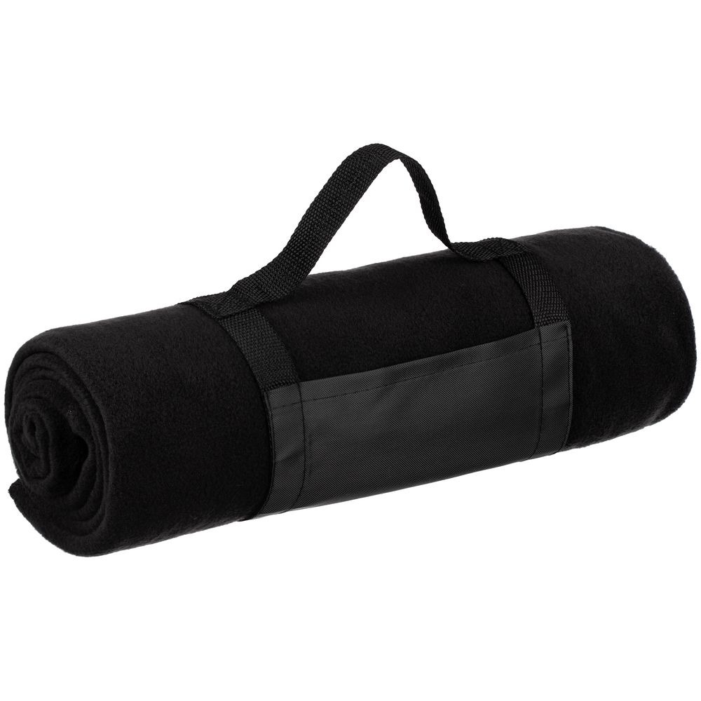 картинка Дорожный плед Voyager 2, черный от магазина