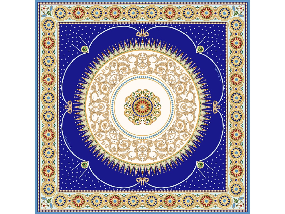 картинка Платок Павловск. Севрский фарфор от магазина