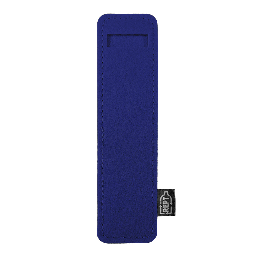 картинка Футляр для одной ручки ELEGY 4х17 см, синий, RPET фетр от магазина