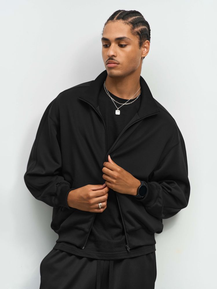 картинка Куртка спортивная Junior, черная от магазина