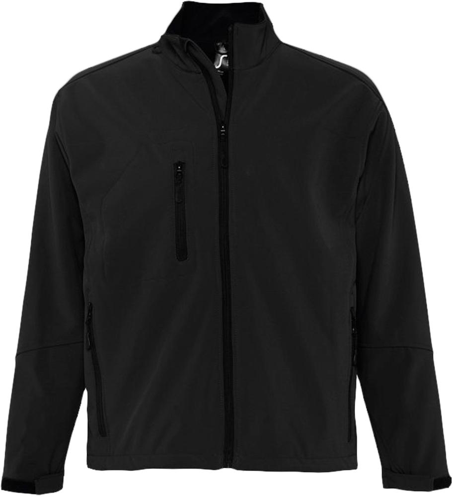 картинка Куртка мужская на молнии Relax 340, черная от магазина