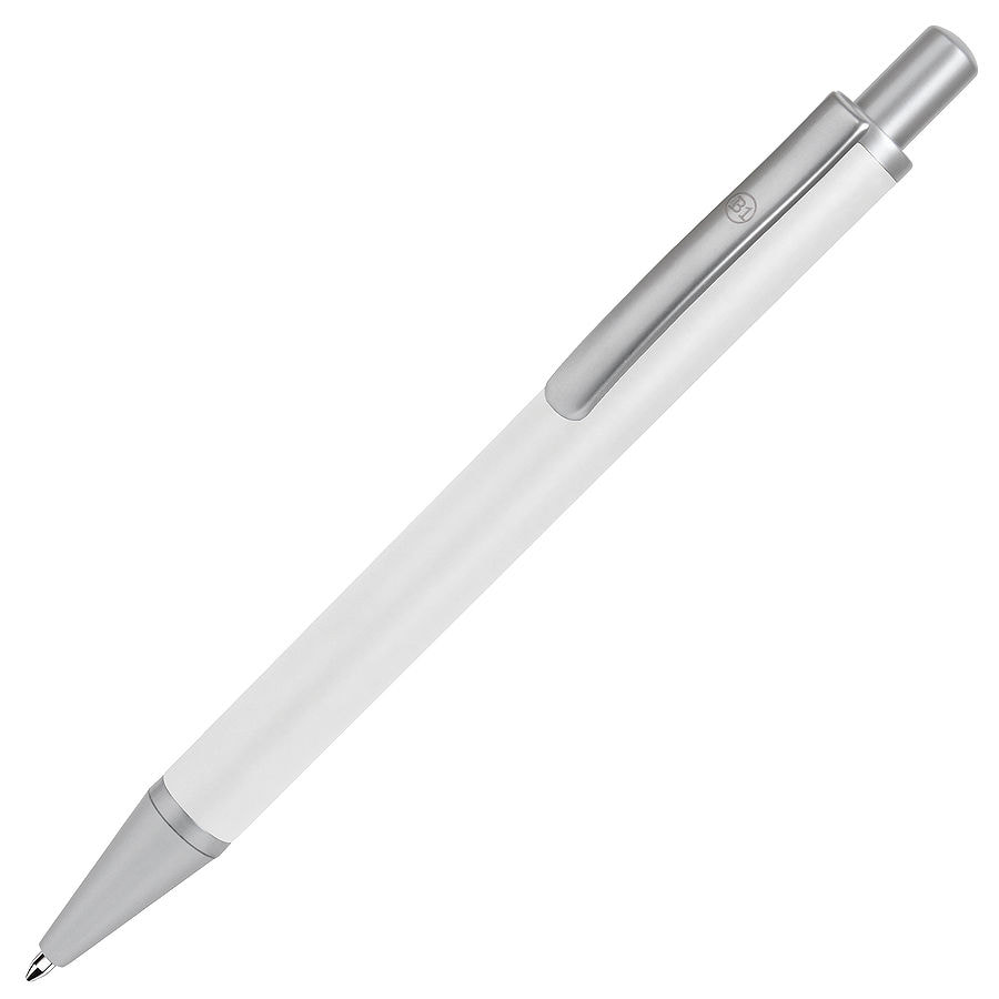 картинка CLASSIC, ручка шариковая, белый/серебристый, металл от магазина
