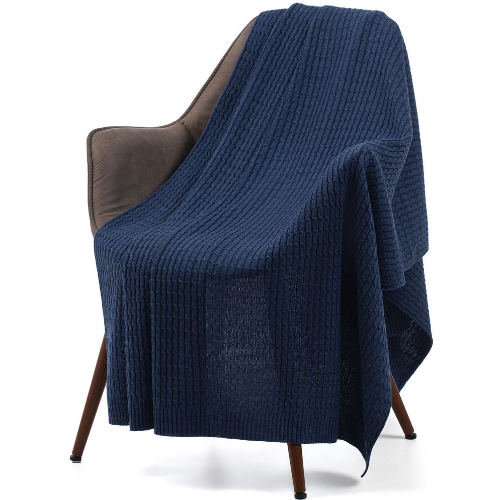 картинка Плед Slumberland, синий (джинс) от магазина