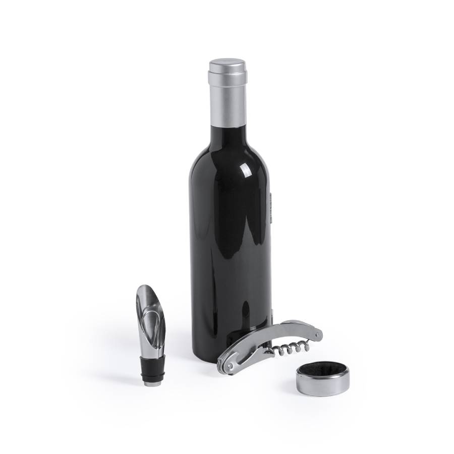 картинка Набор для вина WINESTYLE (3 предмета), 24х6.4см, нержавеющая сталь, пластик от магазина