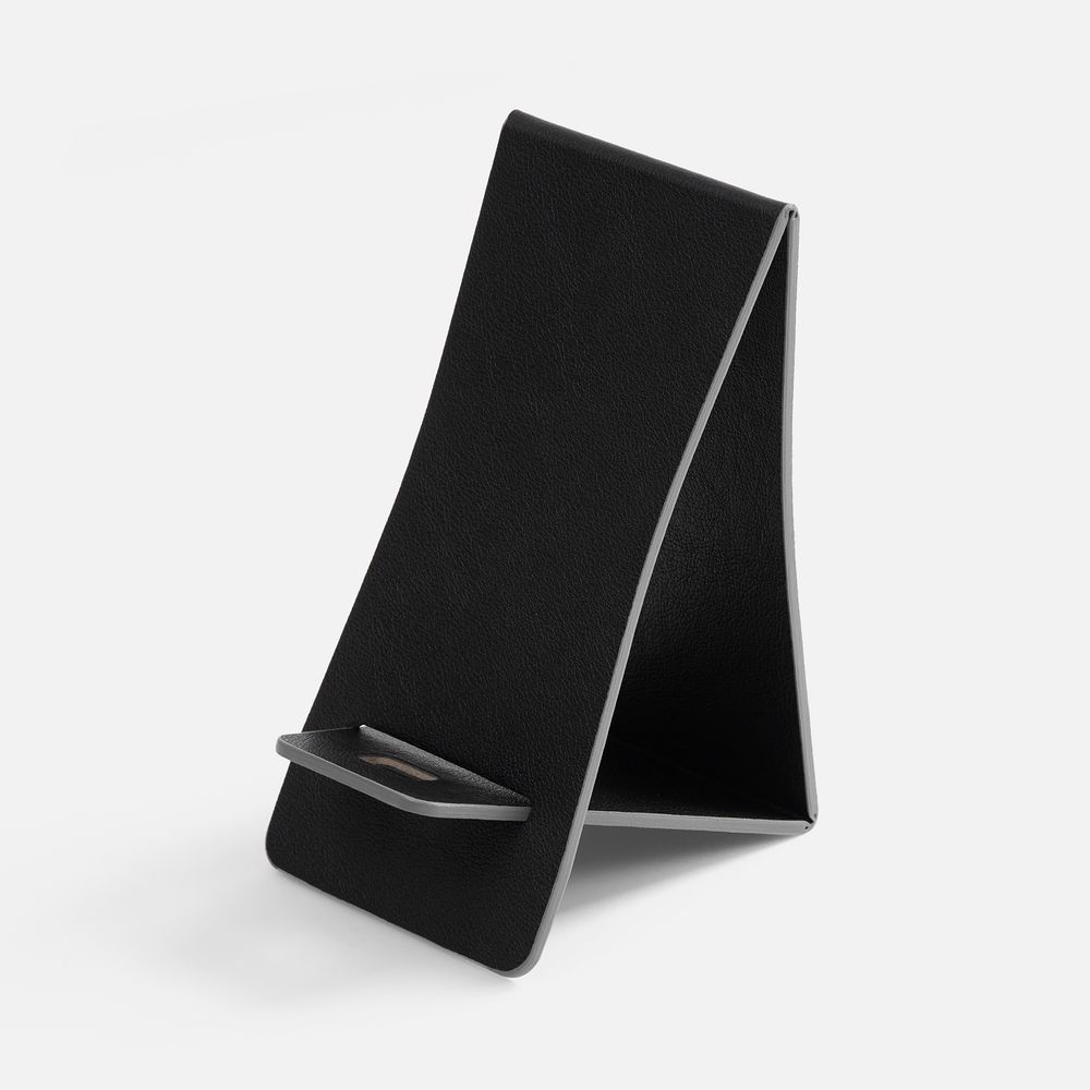 картинка Подставка для телефона Petrus, черная от магазина