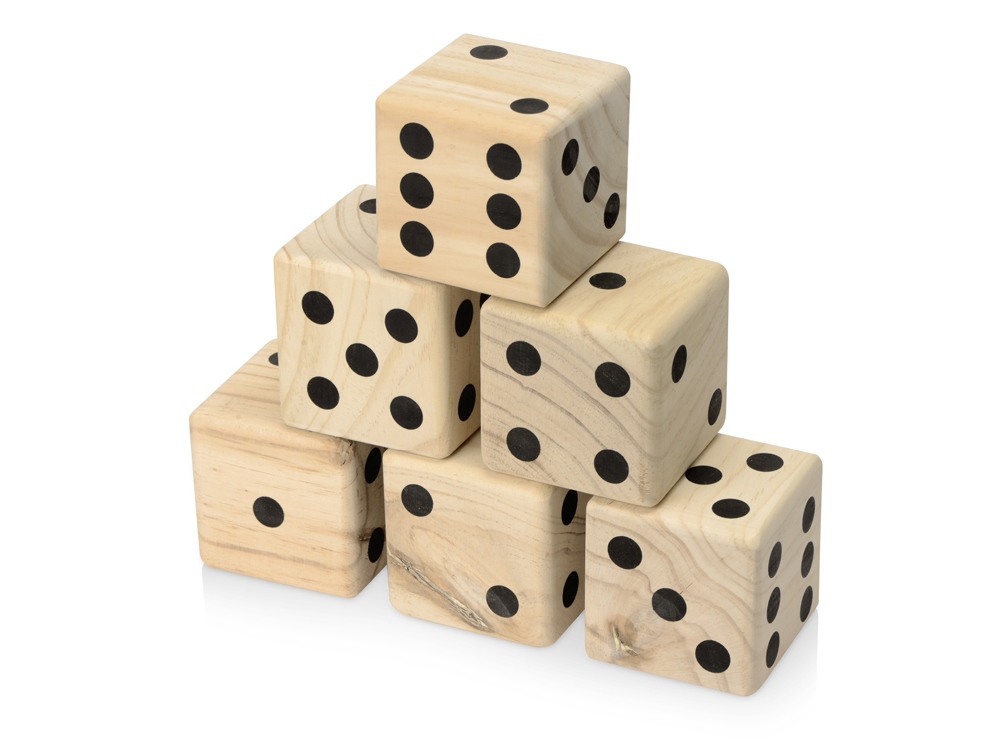 картинка Деревянная игра в кости, XL Dice от магазина