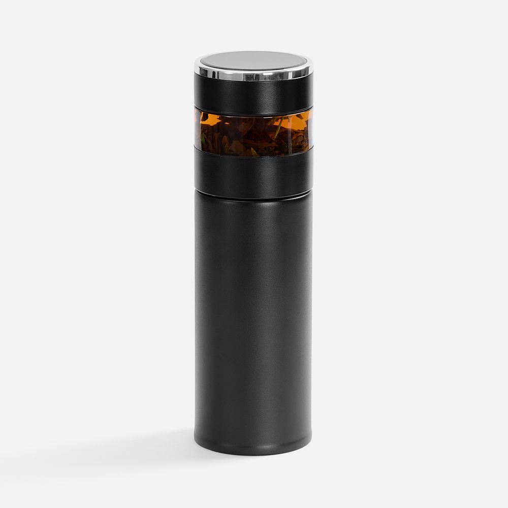 картинка Смарт-бутылка с инфьюзером Thermory ver.2, черная от магазина