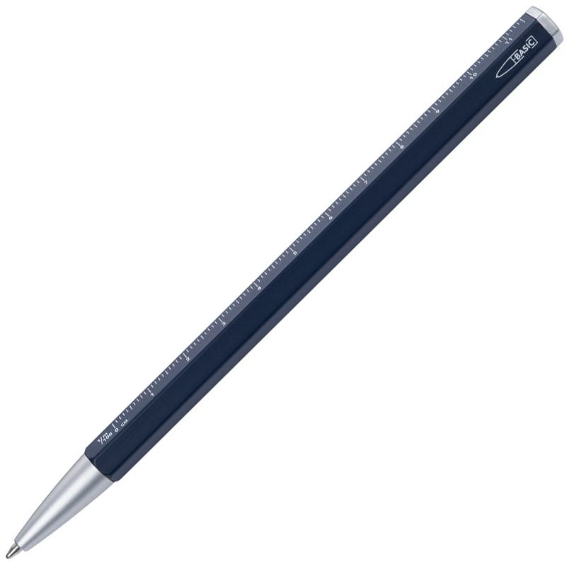 картинка Ручка шариковая Construction Basic, темно-синяя от магазина