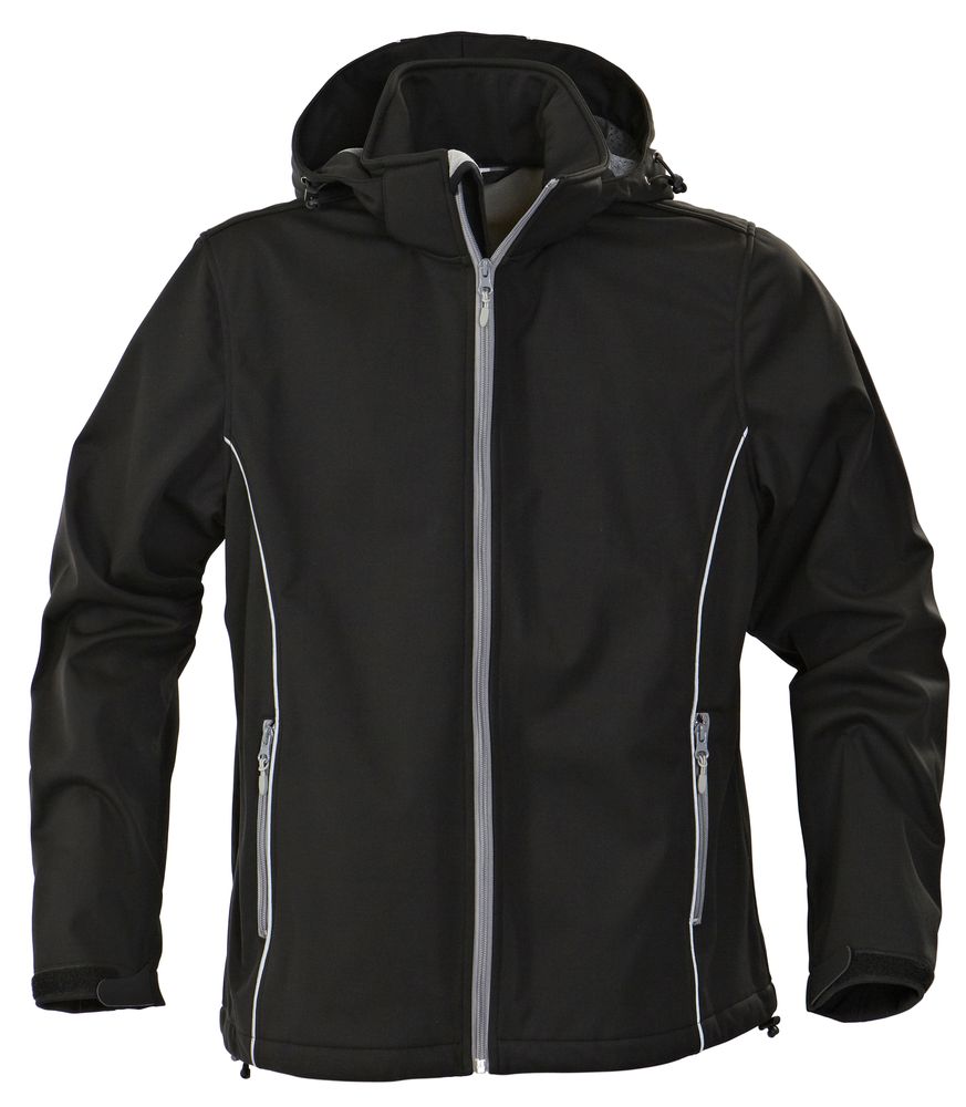 картинка Куртка софтшелл мужская Skyrunning, черная от магазина
