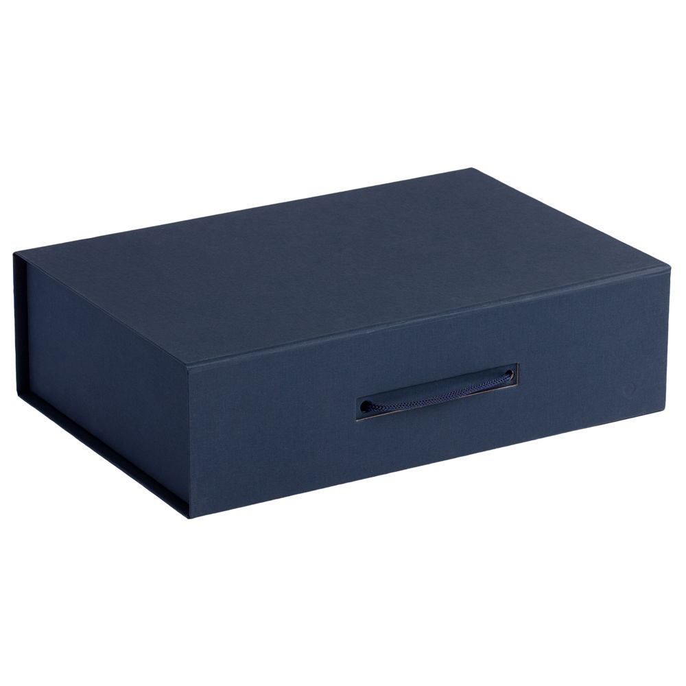 картинка Коробка Case, подарочная, темно-синяя от магазина