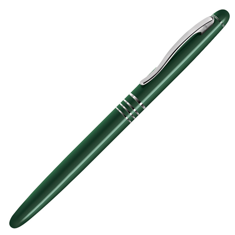 картинка GLANCE, ручка-роллер, зеленый/хром, металл от магазина