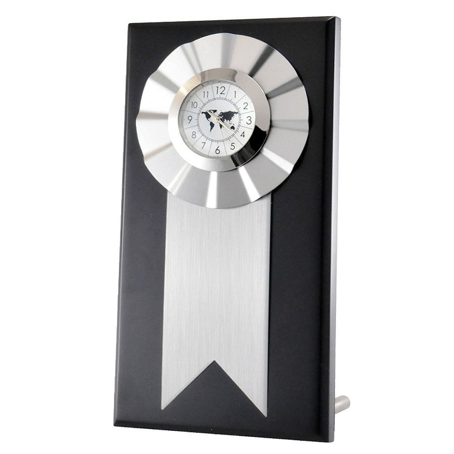 картинка Часы наградные "MEDAL";  22 см, металл, дерево; лазерная гравировка от магазина
