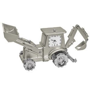 картинка Часы "Трактор"; 10,4х8х4,5 см; металл; лазерная гравировка от магазина