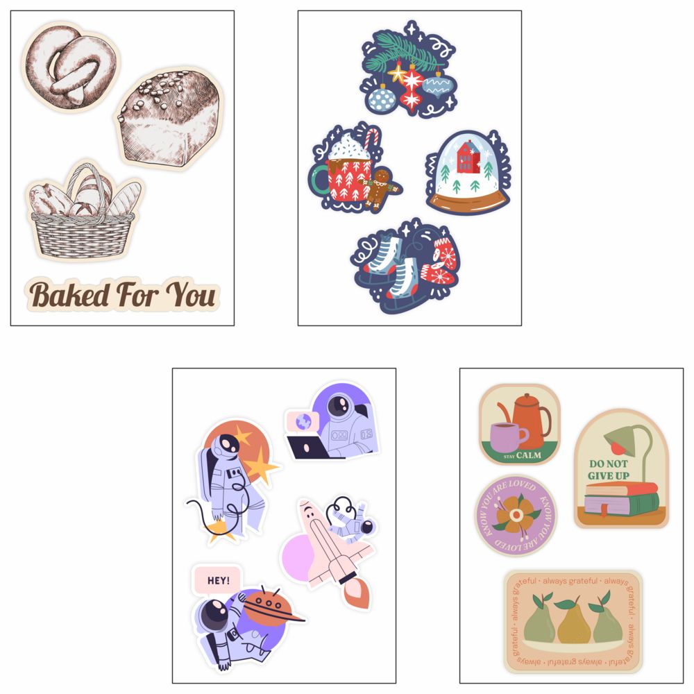 картинка Наклейки Sticker Pack на заказ от магазина