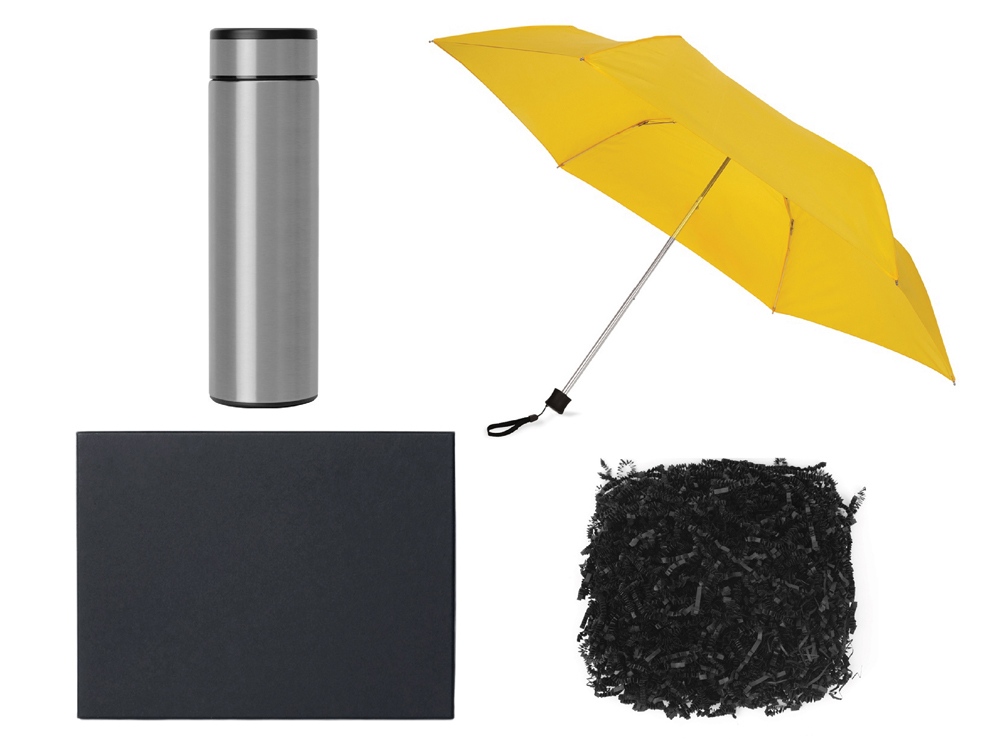 картинка Подарочный набор с зонтом и термосом от магазина