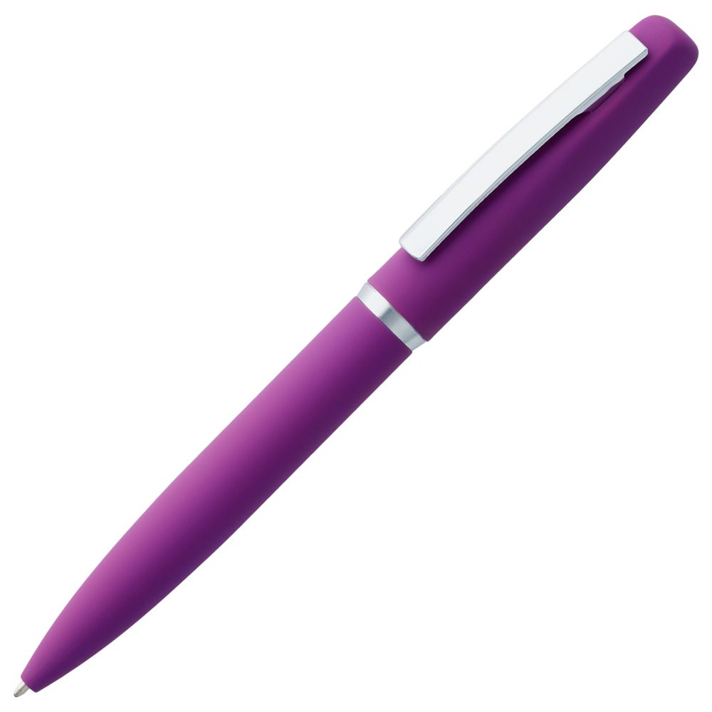 картинка Ручка шариковая Bolt Soft Touch, фиолетовая от магазина