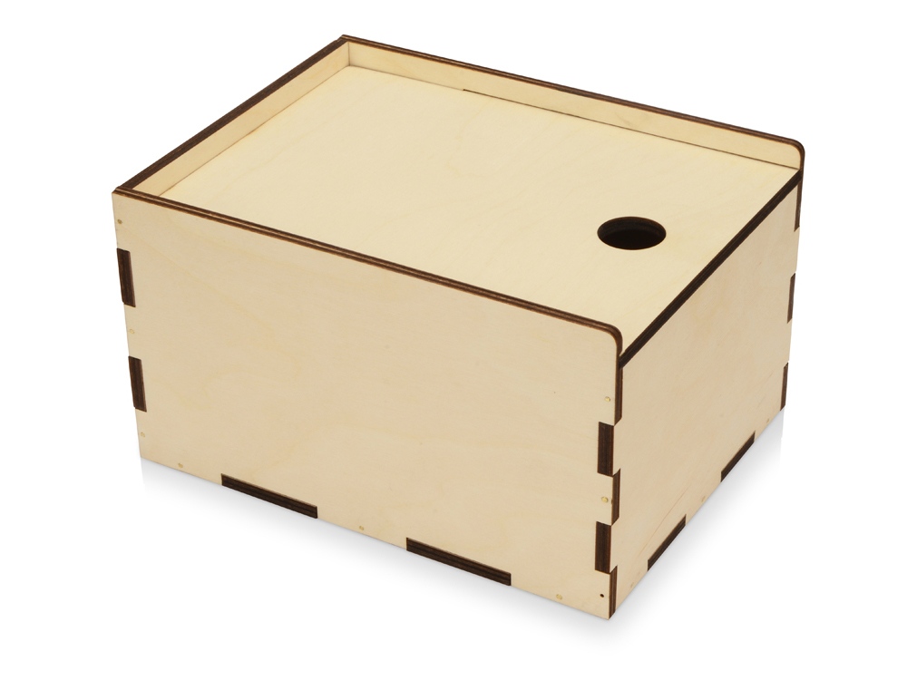 картинка Деревянная подарочная коробка-пенал, М от магазина