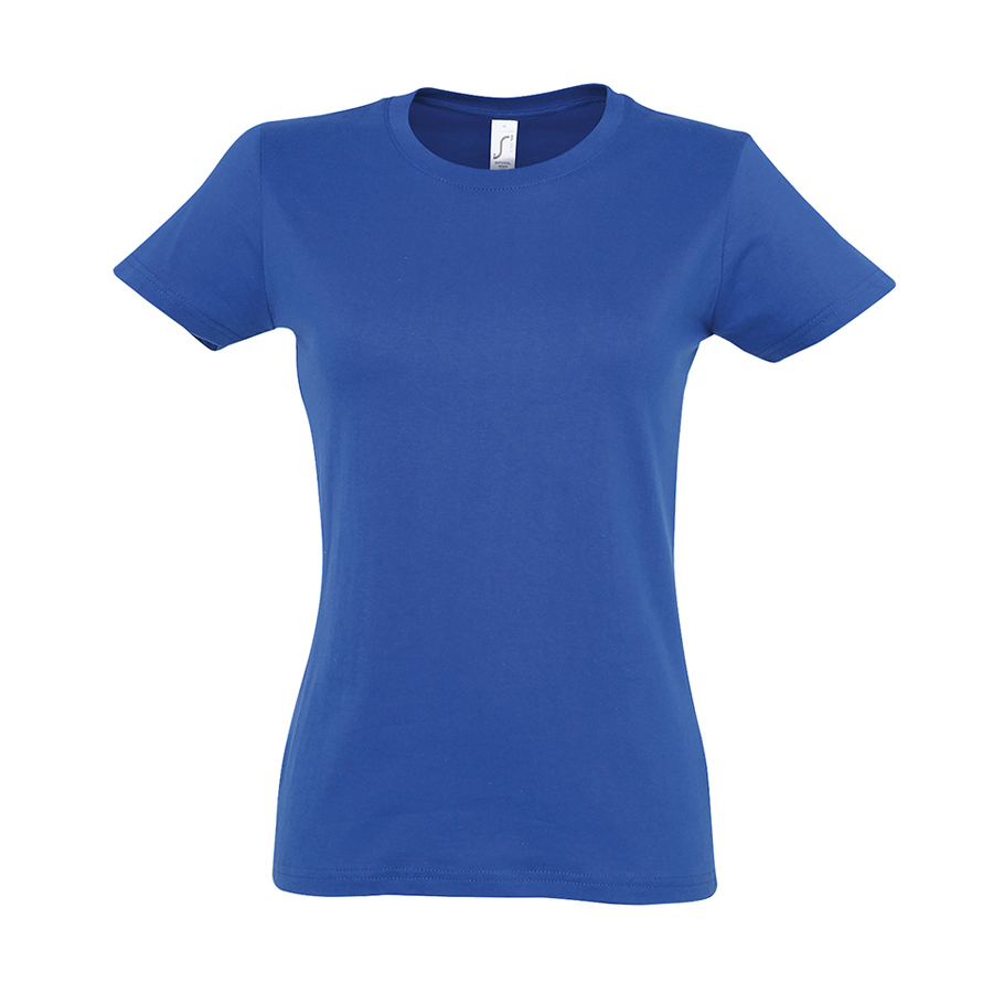 картинка Футболка женская IMPERIAL WOMEN, ярко-синий_S, 100% х/б, 190 г/м2 от магазина
