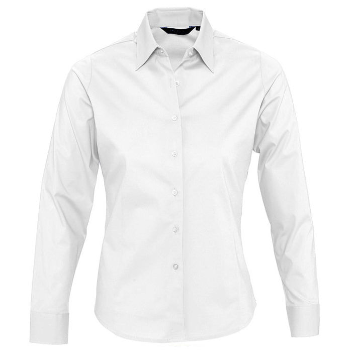 картинка Рубашка "Eden", белый_M, 97% хлопок, 3% эластан, 140г/м2 от магазина