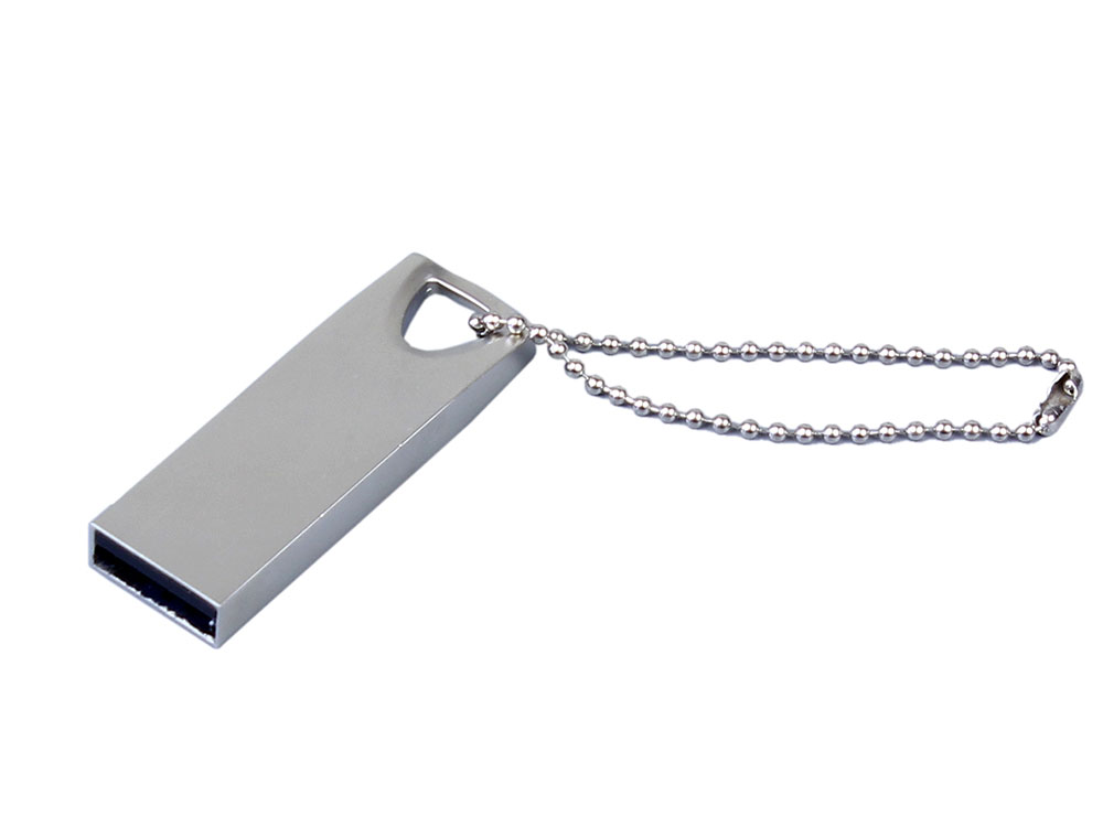 картинка USB 2.0-флешка на 8 Гб с мини чипом и отверстием для цепочки от магазина