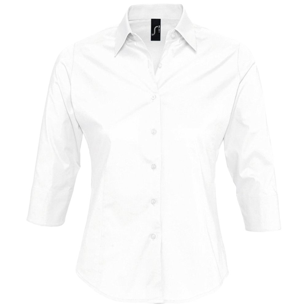 картинка Рубашка женская с рукавом 3/4 Effect 140, белая от магазина