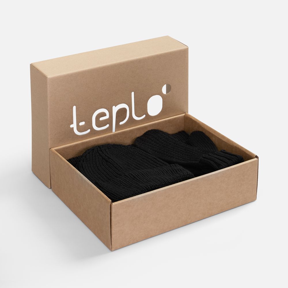 картинка Набор Nordkyn Full Set с шарфом, черный от магазина