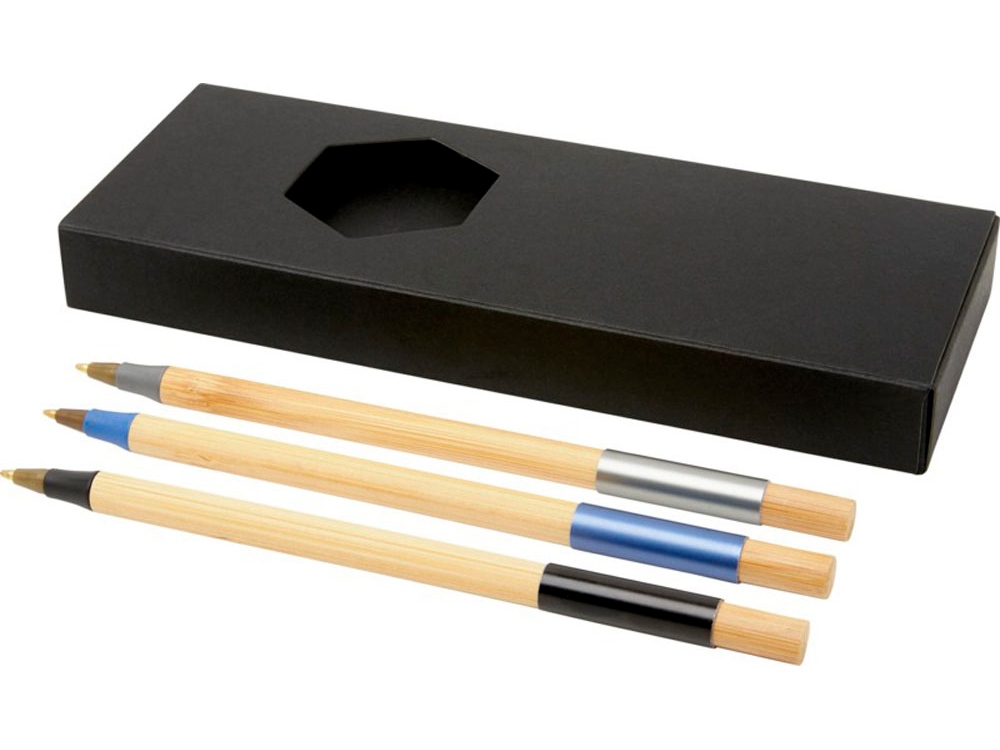 картинка Подарочный набор Kerf с тремя бамбуковыми ручками от магазина