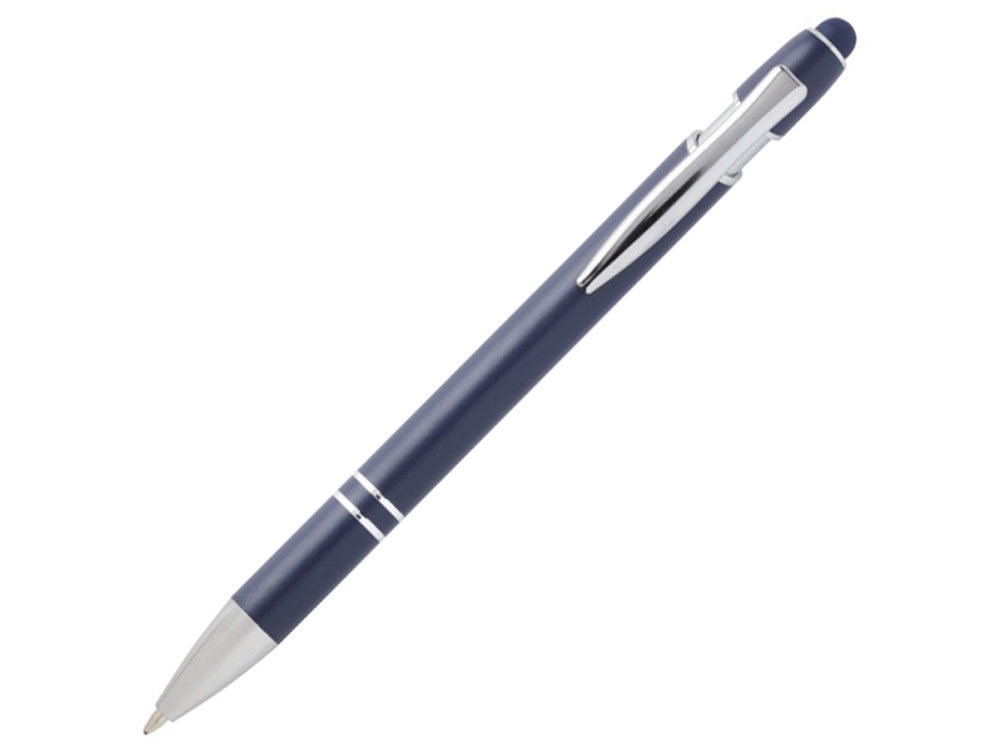 картинка Ручка шариковая с серебристой отделкой Kish от магазина