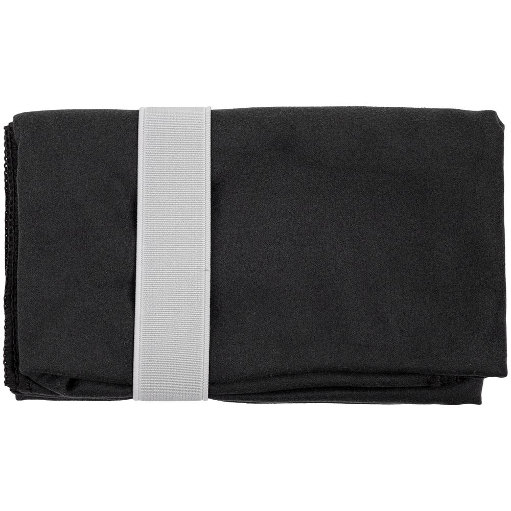 картинка Спортивное полотенце Vigo Small, черное от магазина