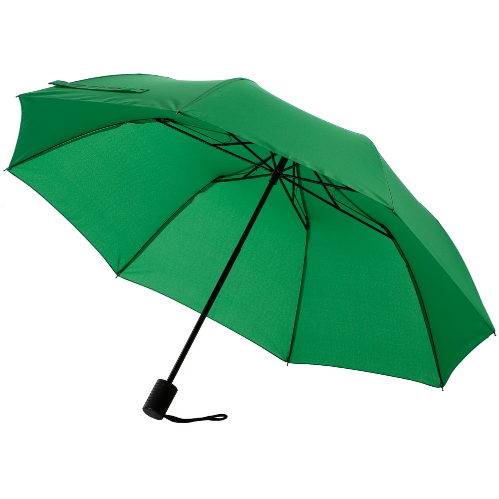 картинка Зонт складной Rain Spell, зеленый от магазина