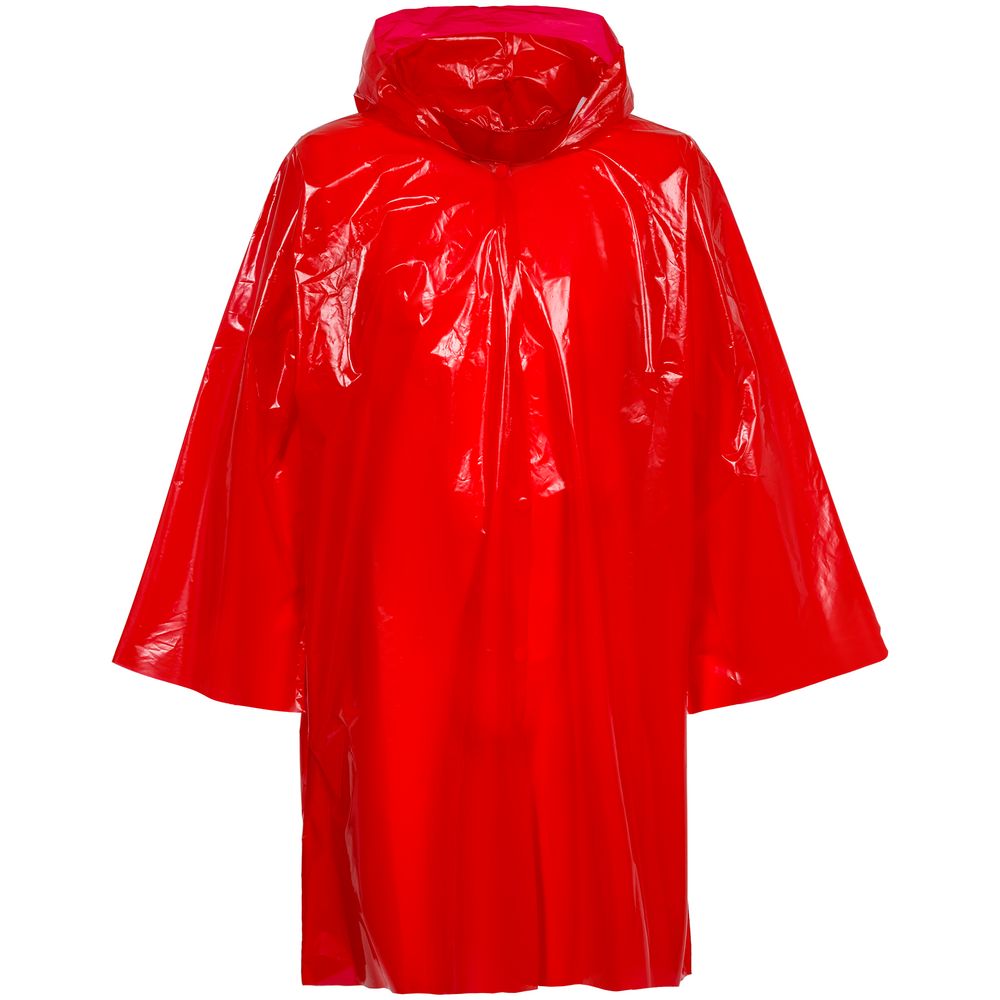 картинка Дождевик-плащ CloudTime, красный от магазина