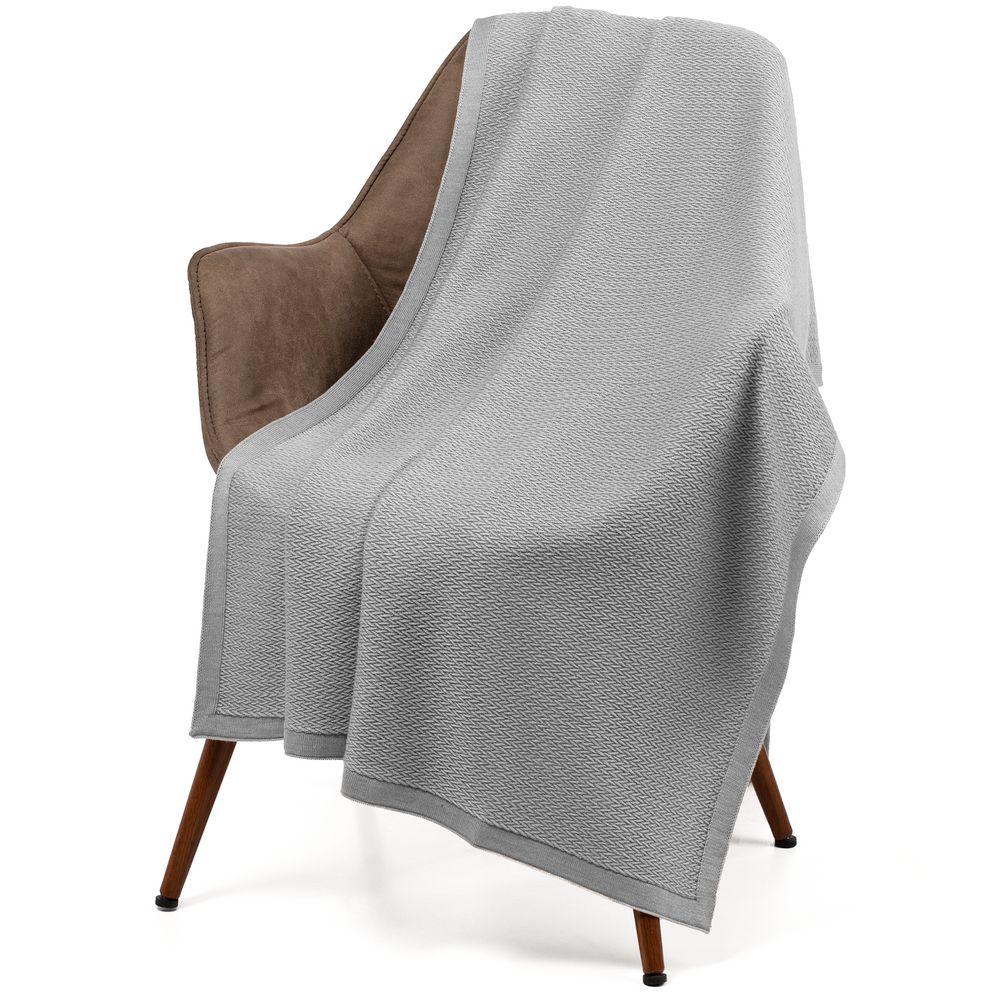 картинка Плед Ornato, кварцевый меланж от магазина