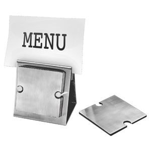 картинка Набор "Dinner":подставка под кружку/стакан (6шт) и держатель для меню;10,5х7,8х10,5 см;8,3х8,3х0,2см от магазина
