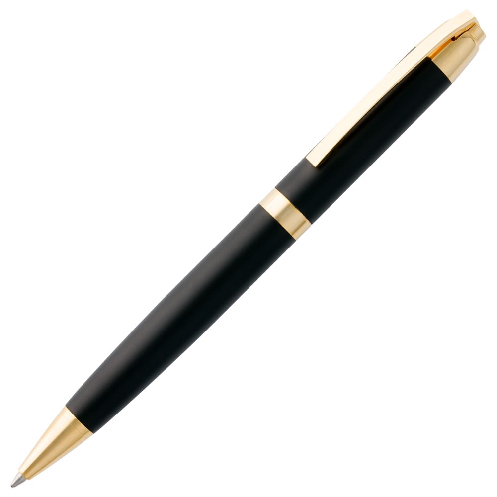 картинка Ручка шариковая Razzo Gold, черная от магазина