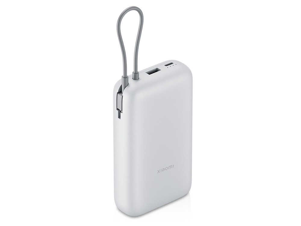картинка Внешний аккумулятор с встроенным кабелем Xiaomi Power Bank (Integrated Cable), 20000 мАч от магазина