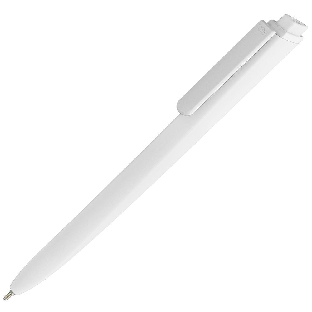 картинка Ручка шариковая Pigra P02 Mat, белая от магазина
