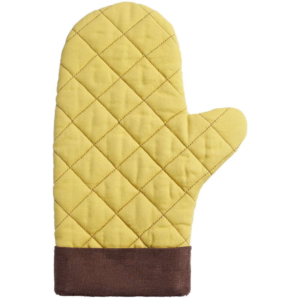 картинка Прихватка-рукавица Keep Palms, горчичная от магазина