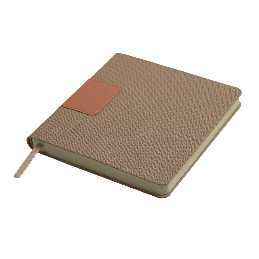 картинка Ежедневник недатированный Scotty, А5-,  светло-коричневый, кремовый блок, без обреза от магазина