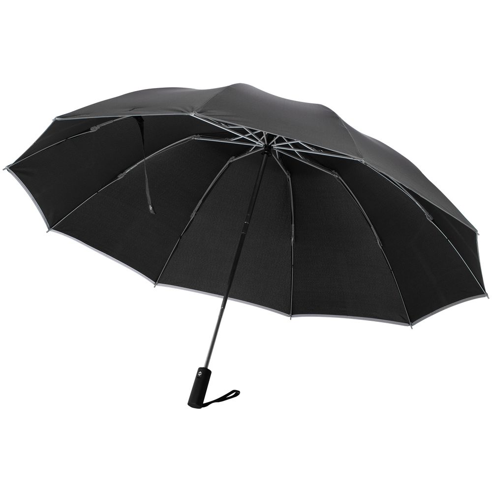 картинка Складной зонт-наоборот Savelight со светоотражающим кантом от магазина