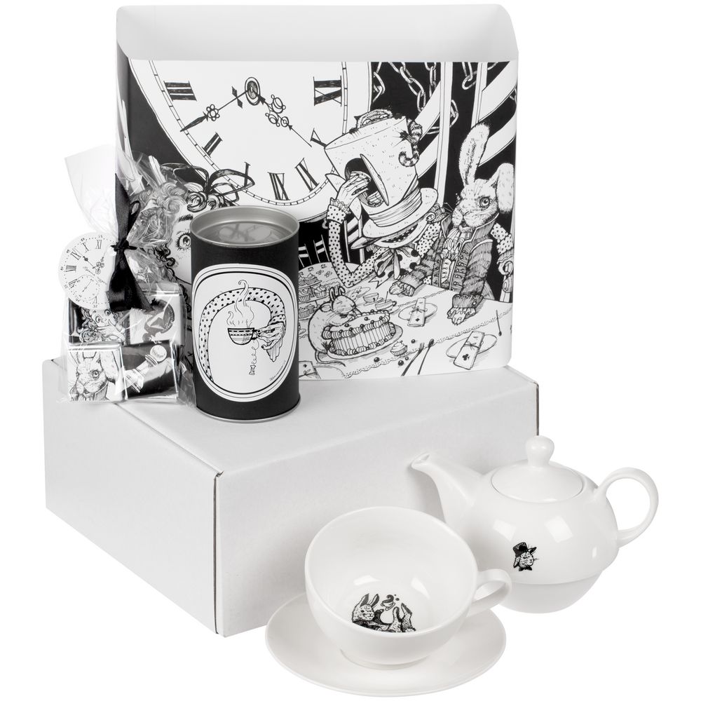 картинка Набор «Необычайное чаепитие» с шоколадом и чаем от магазина