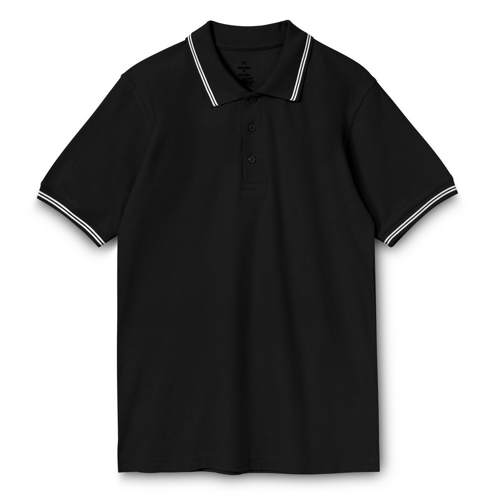 картинка Рубашка поло Virma Stripes, черная от магазина