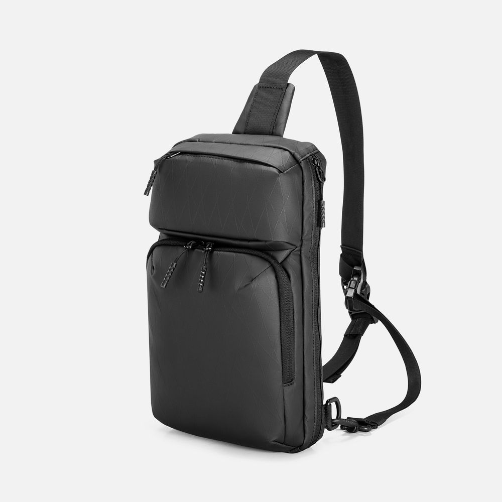 картинка Рюкзак на одно плечо Jekko, черный от магазина