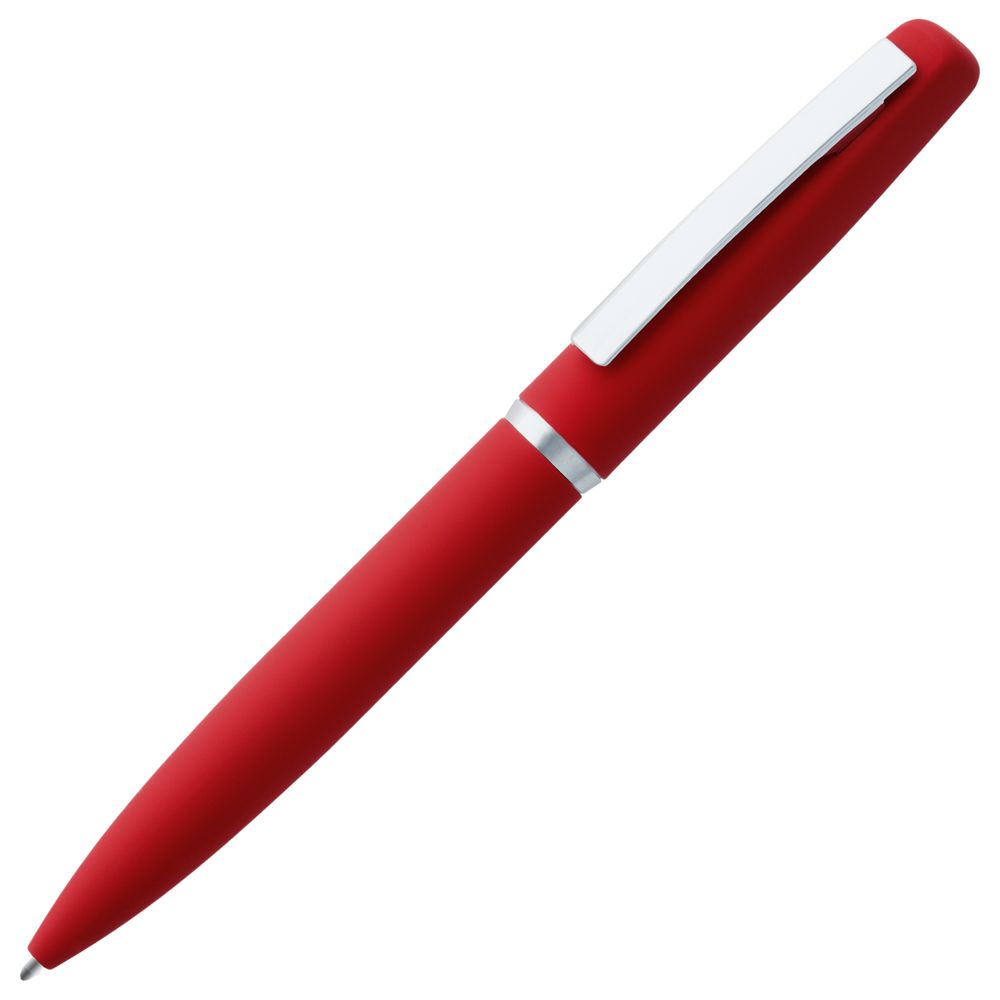 картинка Ручка шариковая Bolt Soft Touch, красная от магазина