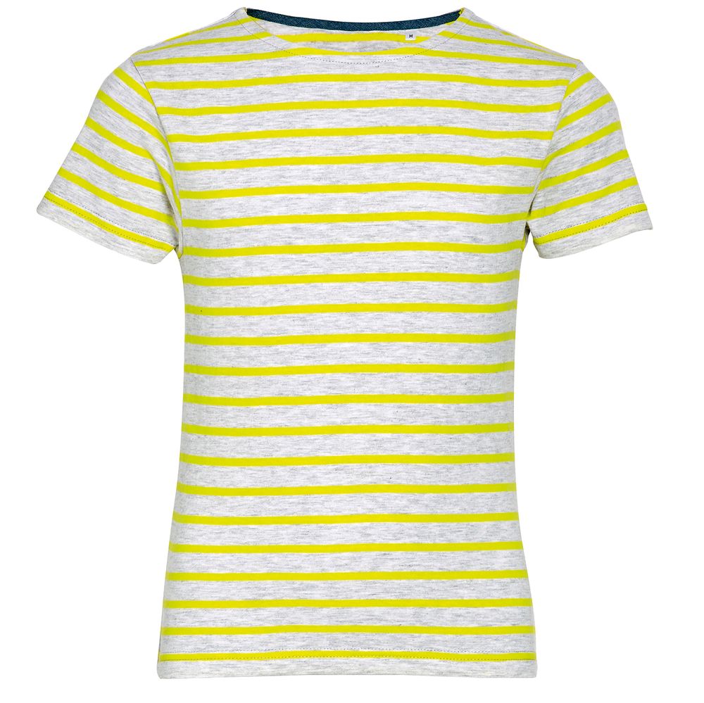 картинка Футболка детская Miles Kids серый с желтым от магазина