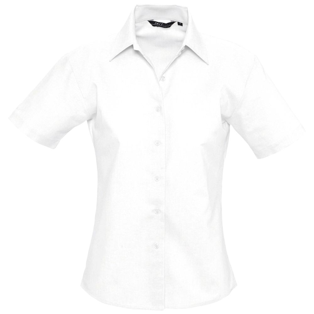 картинка Рубашка женская с коротким рукавом Elite, белая от магазина