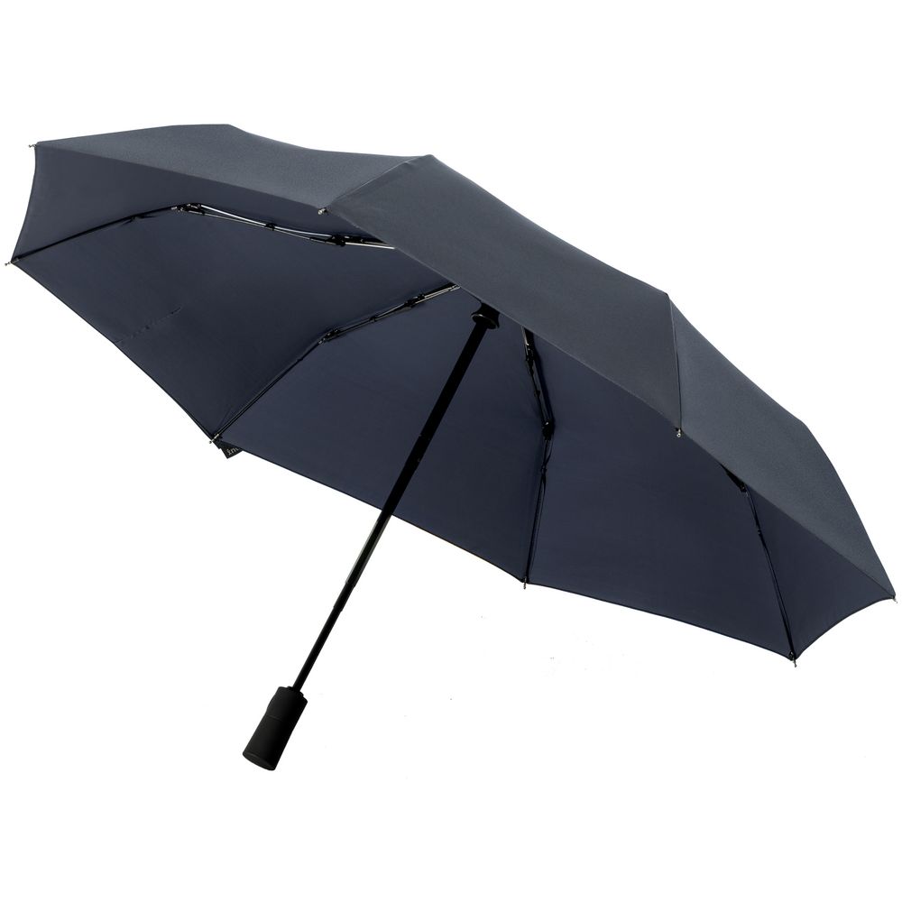 картинка Складной зонт doubleDub, темно-синий от магазина