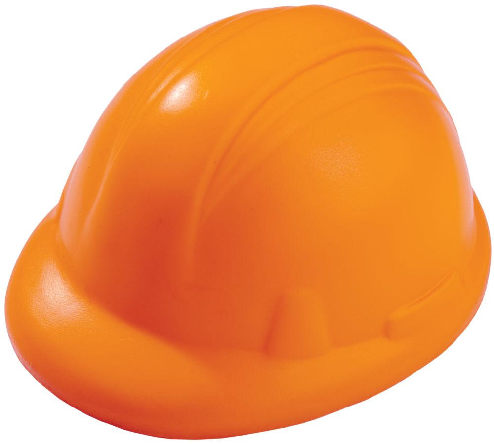 картинка Антистресс «Каска», оранжевый от магазина