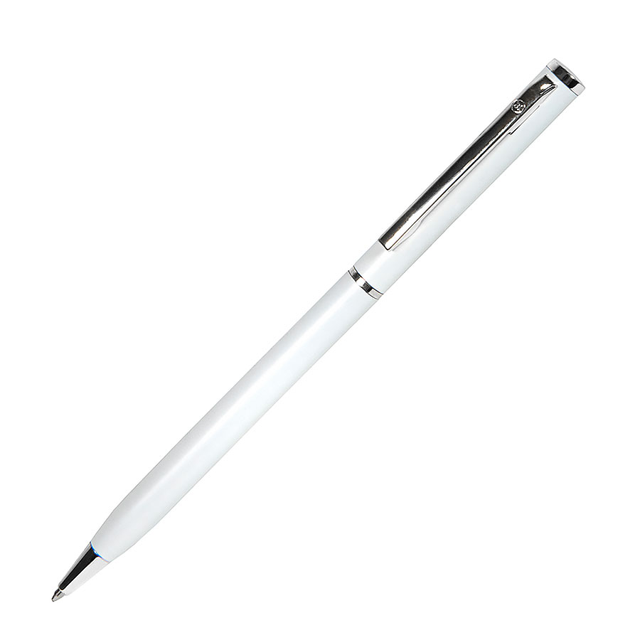 картинка SLIM SILVER, ручка шариковая, хром, металл от магазина