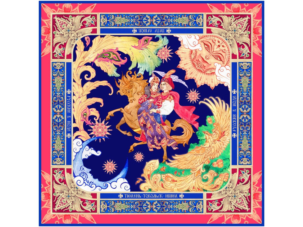 картинка Платок Конёк - Горбунок от магазина