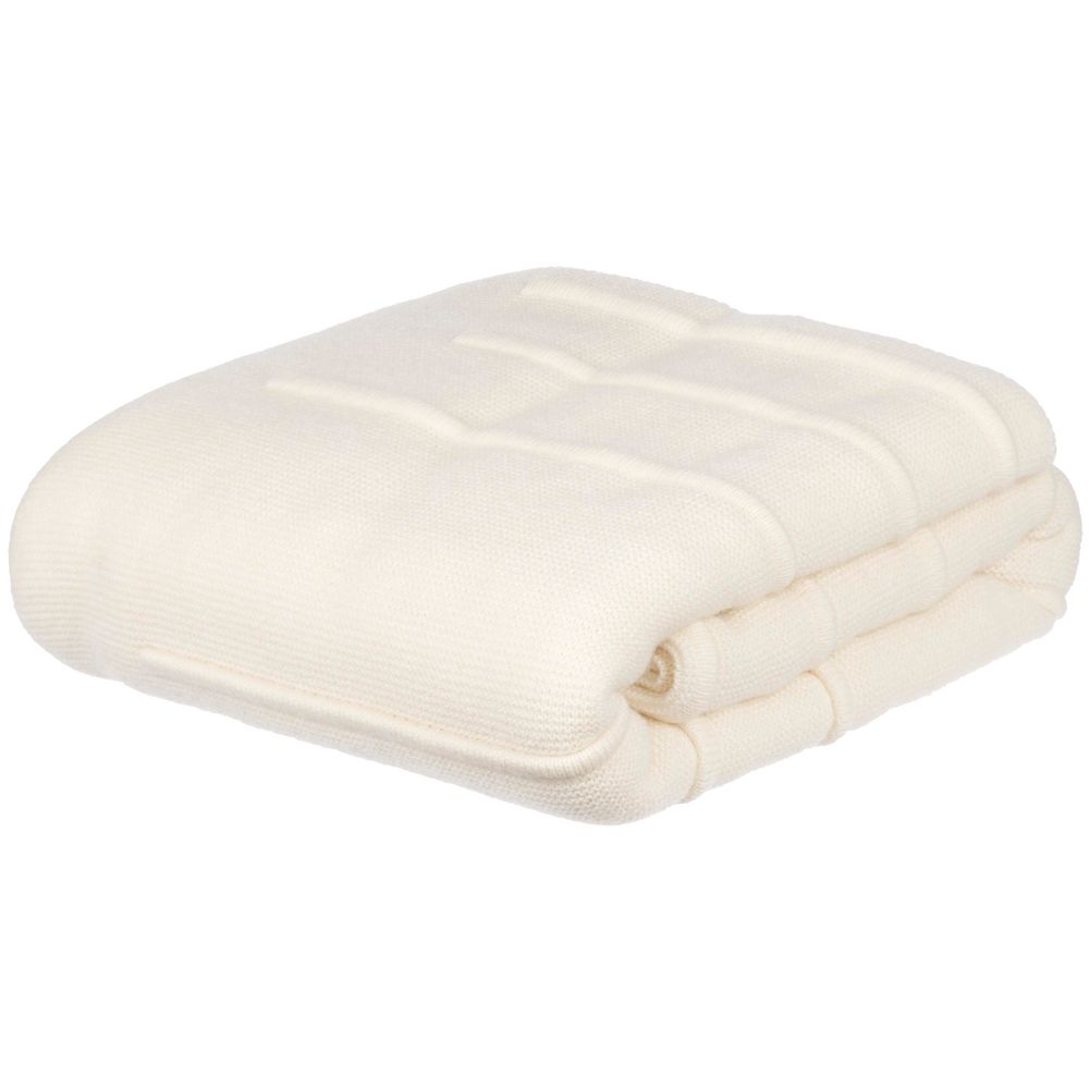 картинка Плед Nessona Alpaca, белый (ванильный) от магазина